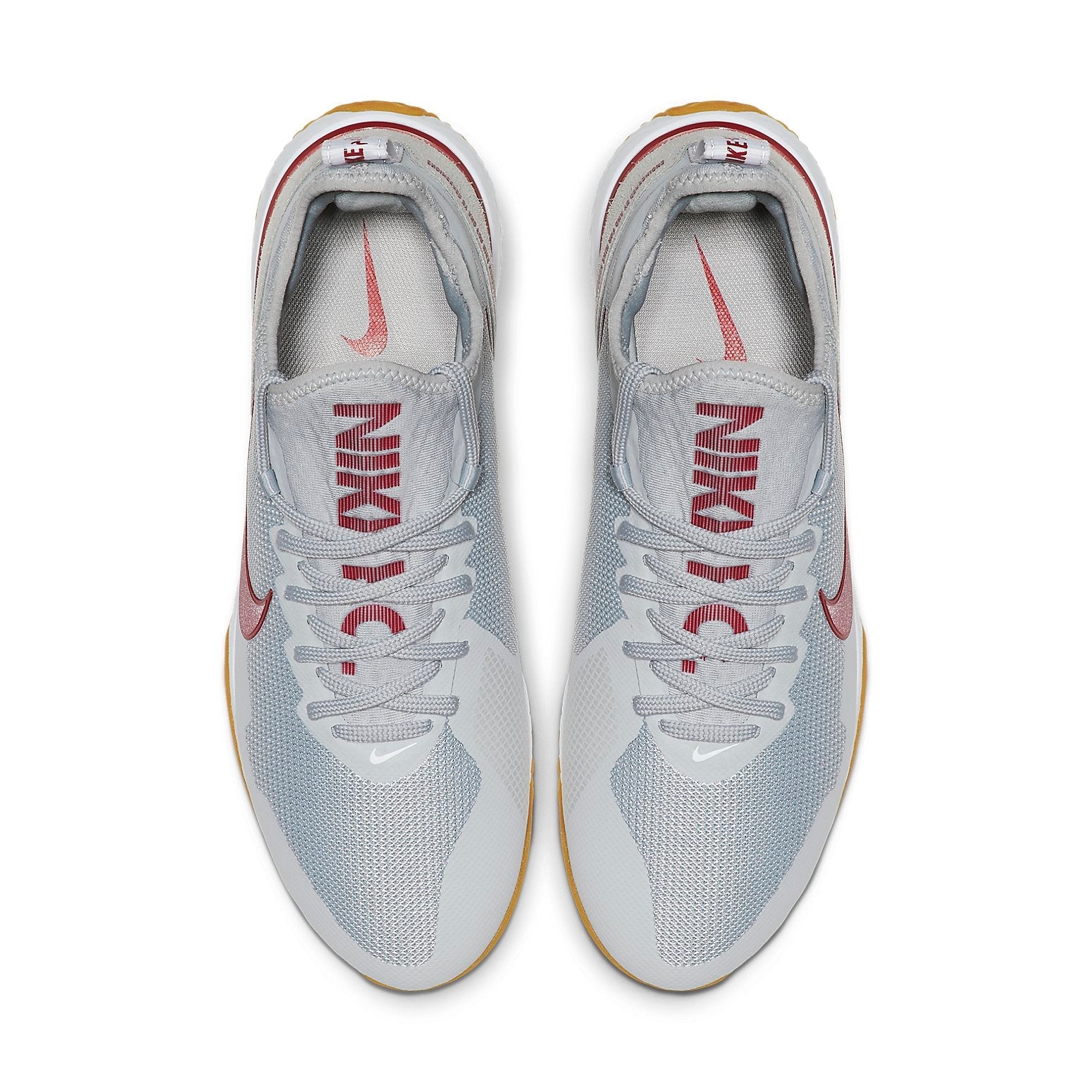 Nike F.C. Soccer Shoes Grey/Red AQ3619-061