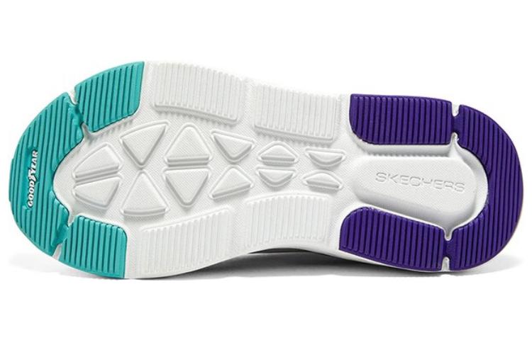 (WMNS) Skechers Max Cushioning Delta 'White Purple Blue' 129126-WPR