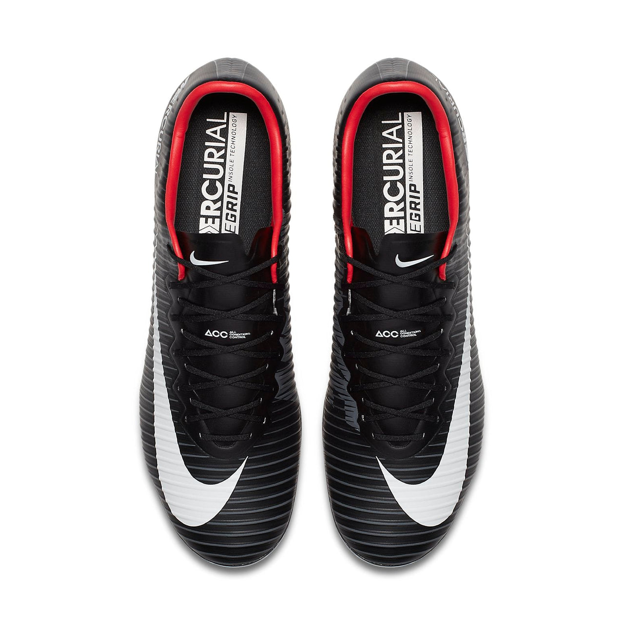 Nike Mercurial Vapor 11 FG 'Black Red' 831958-002