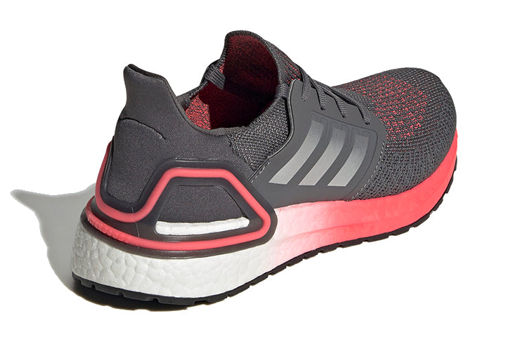 (GS) adidas Ultra Boost 20 J Grey/Red H67629