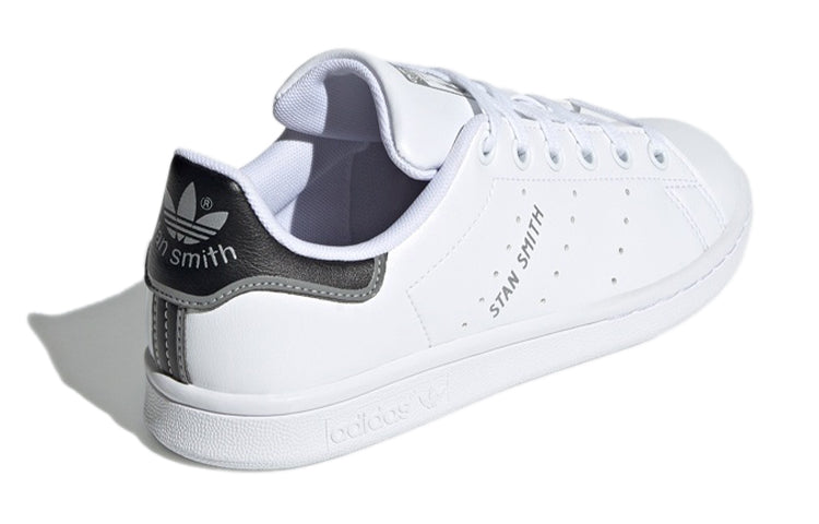 (GS) adidas Originals Stan Smith J Shoes 'White Black Grey' H05043