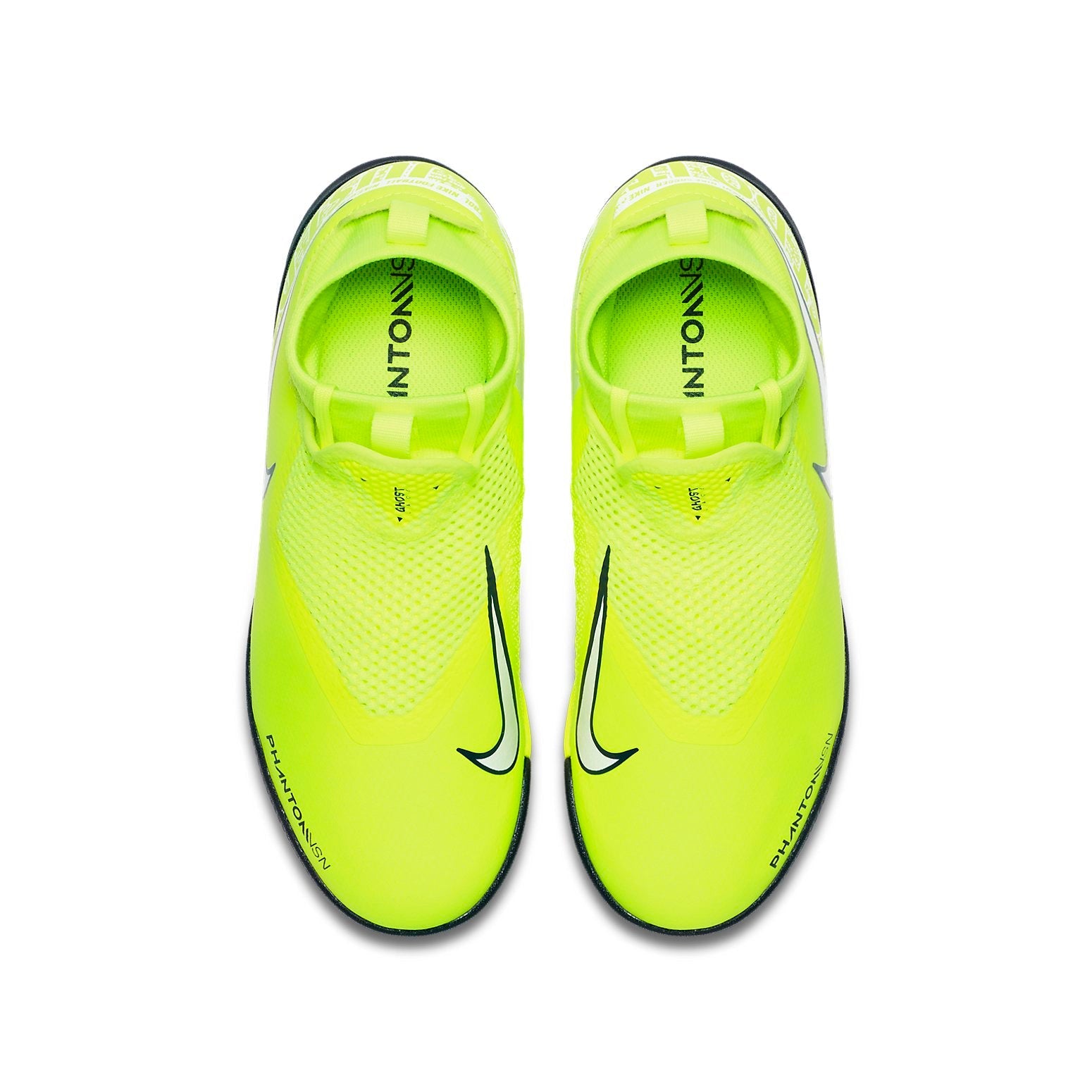 (GS) Nike Phantom Vision Academy DF TF 'Volt Metallic Silver Black' AO3292-717