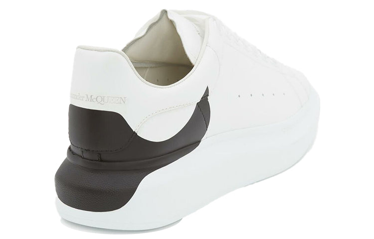 Alexander McQueen Oversized Sneaker 'White Black Heel' 645863WHZ4L9061