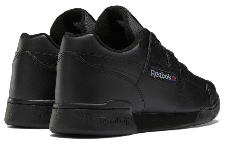 Reebok Workout Plus Casual Skateboarding Shoes 'Black' HP5910
