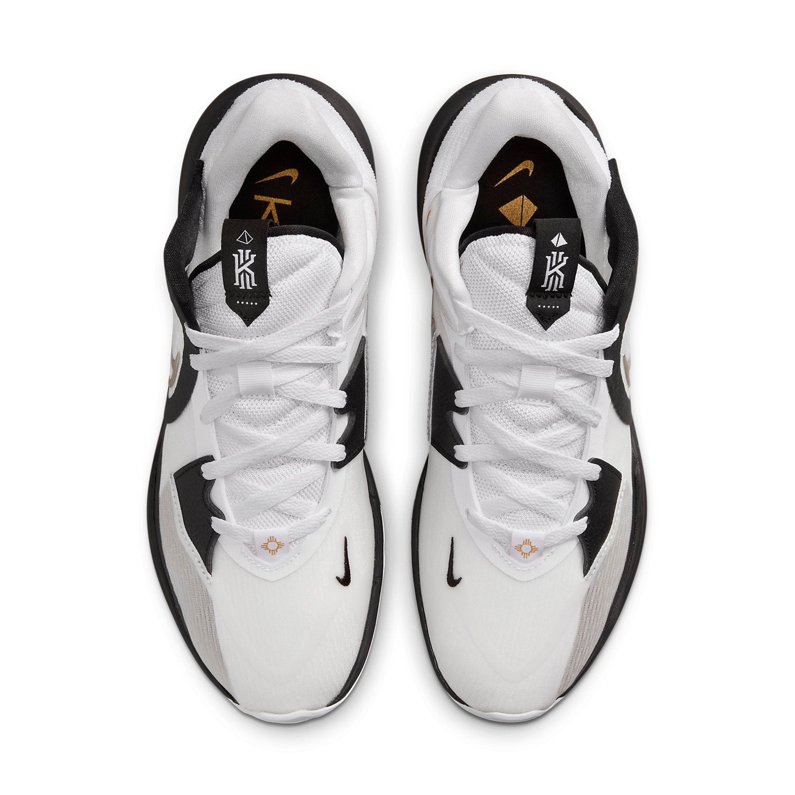 Nike Kyrie Low 5 EP 'White Black Metallic Gold' DJ6014-101