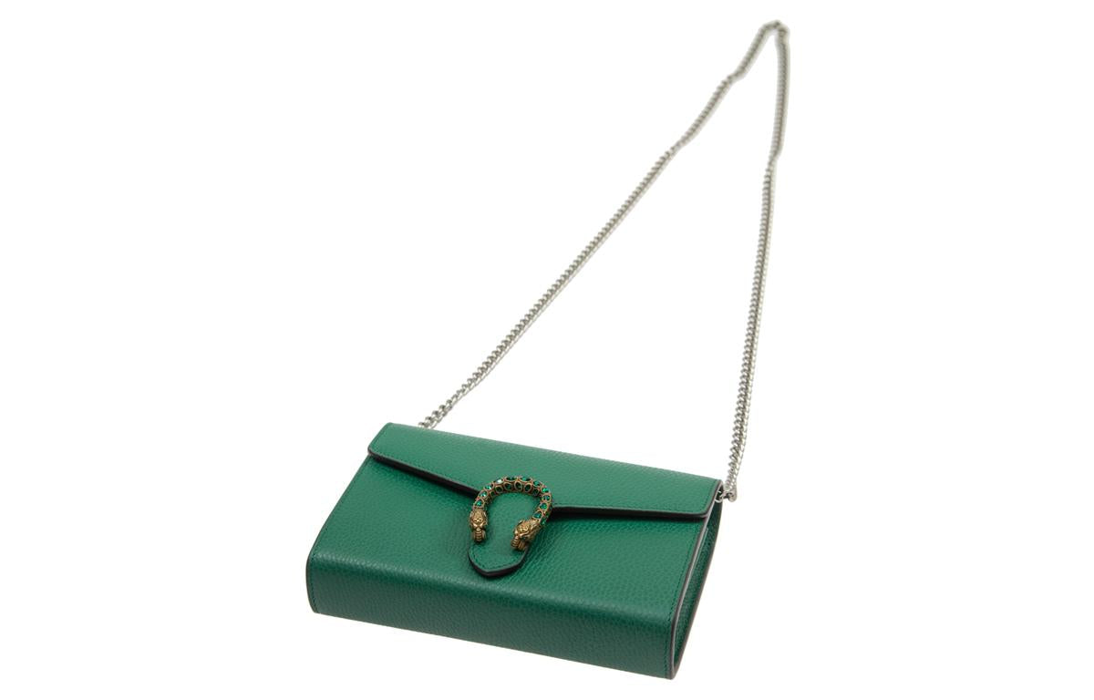 (WMNS) Gucci Dionysus Mini-Sized Single-Shoulder Bag 'Green' 401231-CAOGX-3120