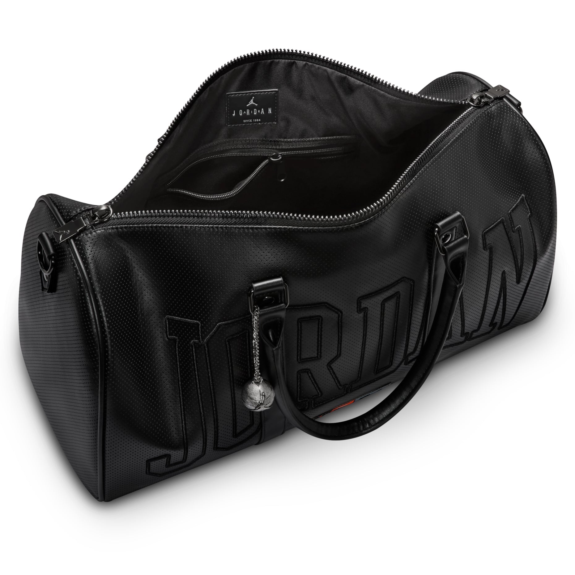 Jordan 25L Perforated Duffel Bag 'Black' IR8410-010
