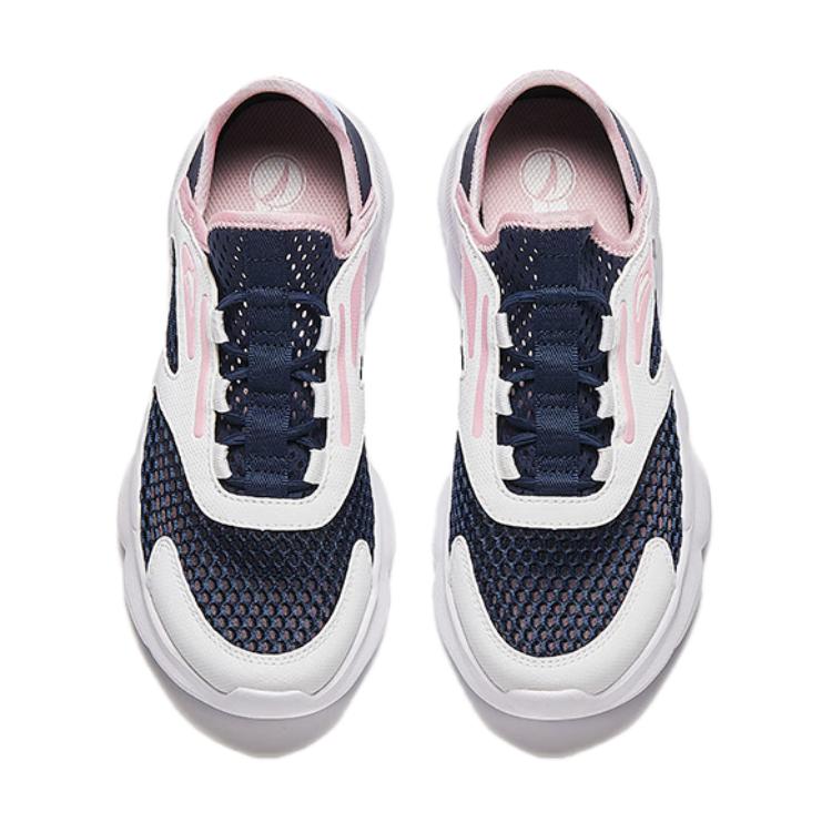 (GS) ANTA Running Series Sneakers 'White Black Pink' A322428821-1
