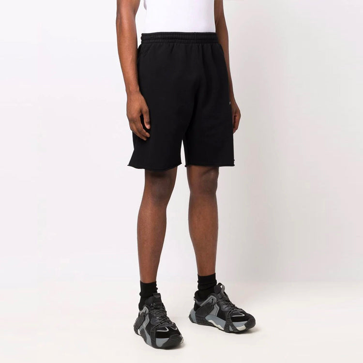Off-White FW21 Logo Sports Shorts Version Black OMCI006F21FLE0071084