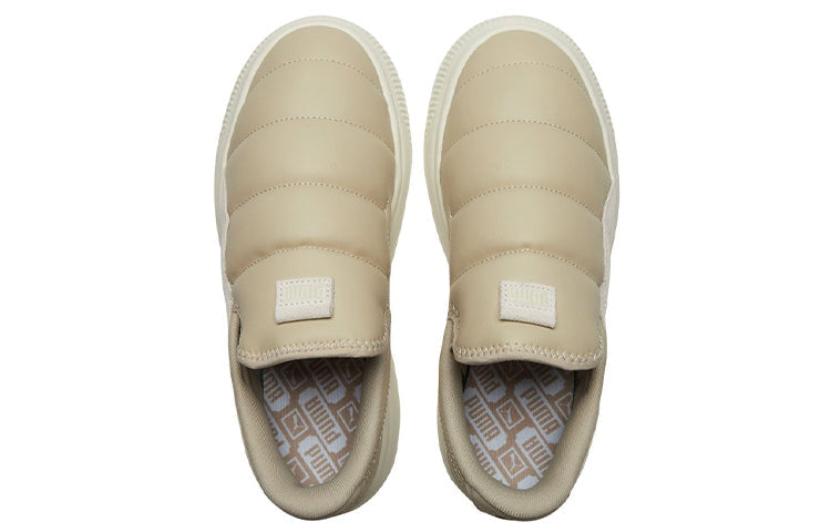 (WMNS) PUMA Suede Mayu Slip-on Sneakers Ivory 383827-02