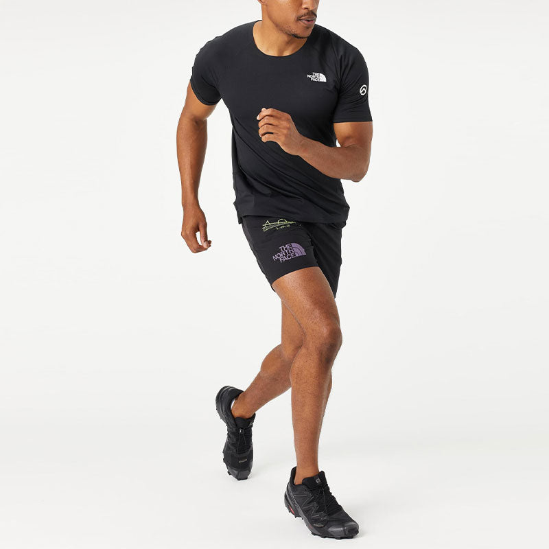 THE NORTH FACE Mountain Flag T-shirt 'Black' NF0A7ZTR-JK3