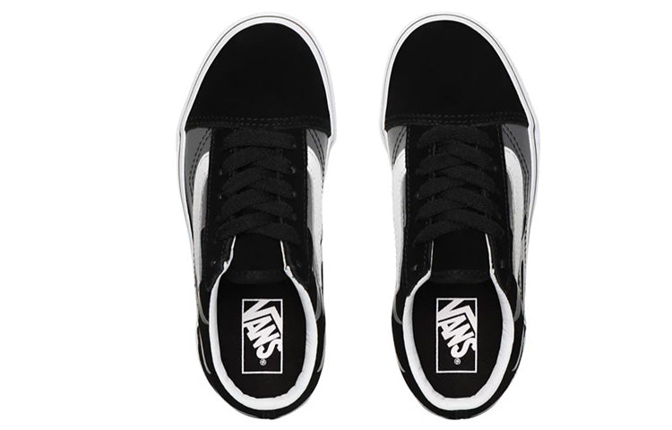 Vans Suede Flame Old Skool 'Black Grey' VN0A4UHZWKJ