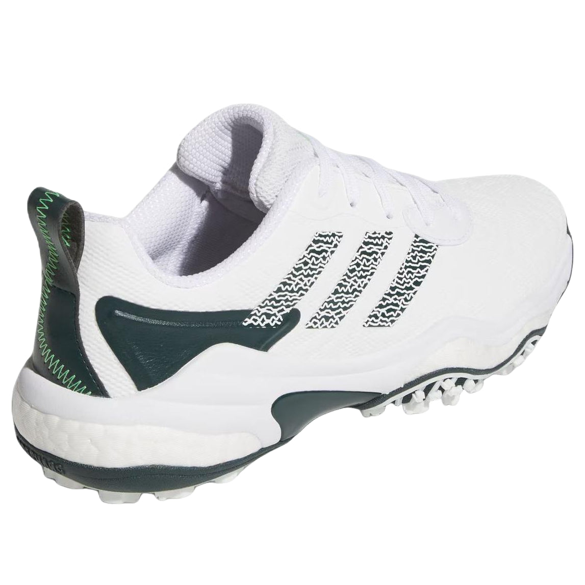 adidas Codechaos 25 Spikeless Golf Shoes 'Cloud White Aurora Ivy Lime Burst' JI4163