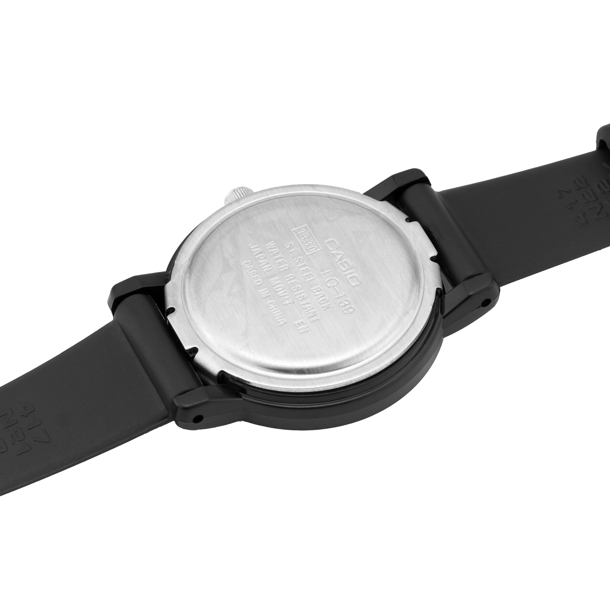 Casio Fashion Stylish Analog Watch 'Black White Gold' LQ-139EMV-9A