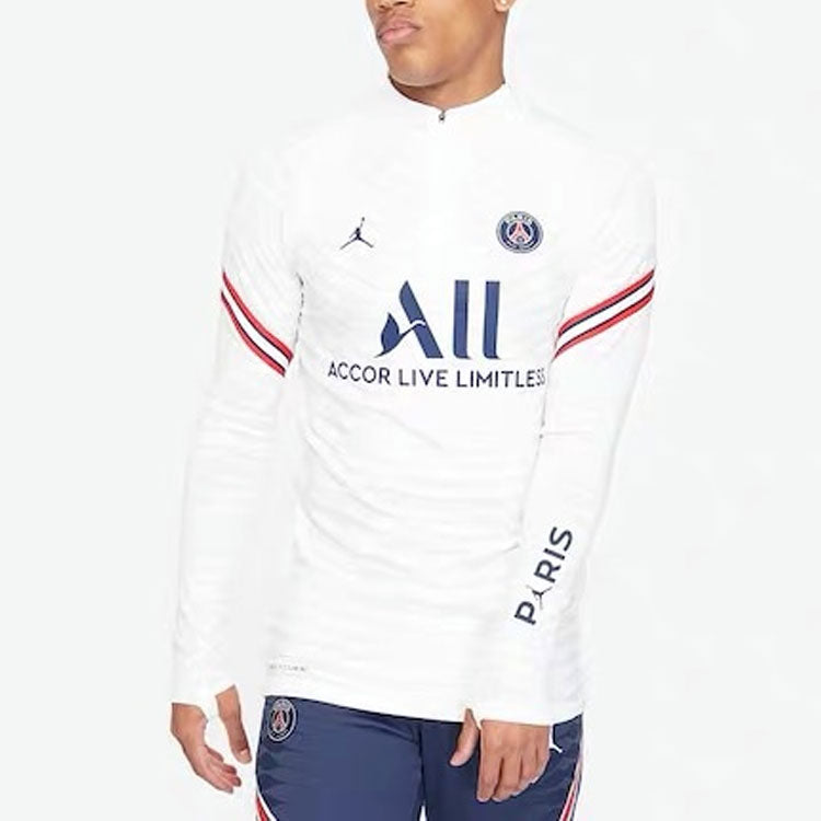 Air Jordan Dri-FIT Paris-Saint-German Training Pullover 'White'  CW1378-100
