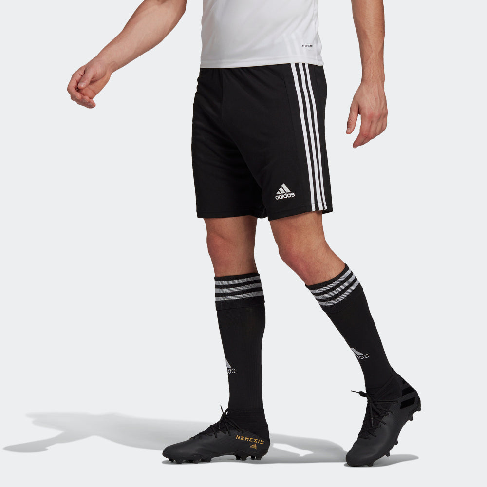 adidas Squad 21 Sho Soccer/Football Training Sports Breathable Shorts Black GN5776