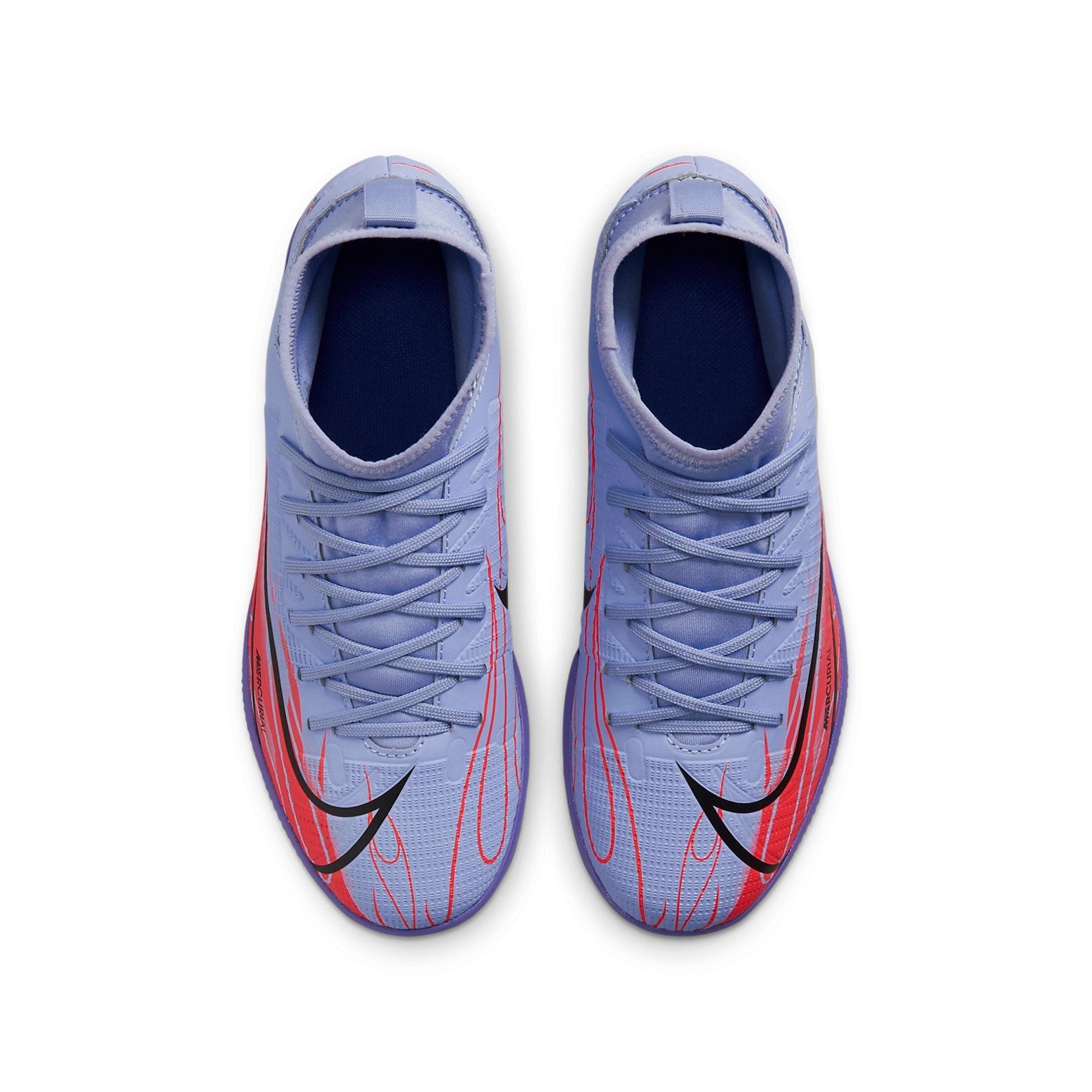 (GS) Nike JR Mercurial Superfly 8 Club IC 'Purple Black Red' DB0932-506