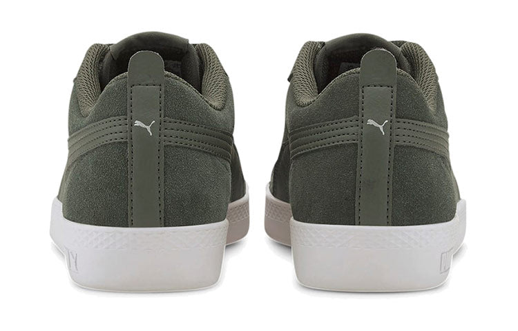 (WMNS) PUMA Smash V2 Sd Green/White 365313-25