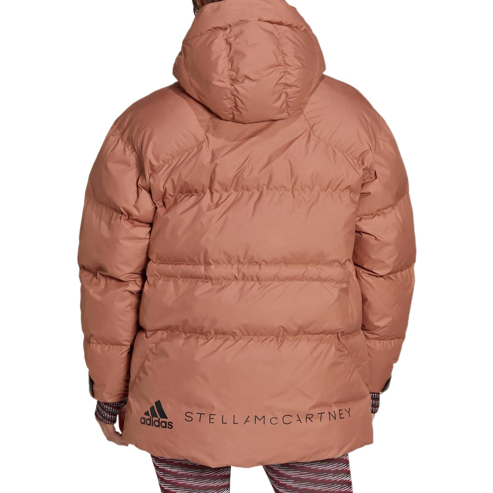 (WMNS) adidas by Stella McCartney Mid-Length Padded Winter Jacket Asia Sizing 'Brown' HG6892