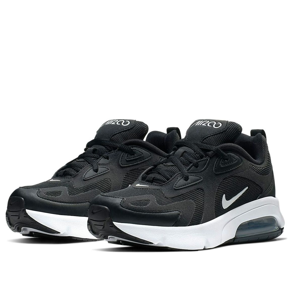 (GS) Nike Air Max 200 'Black White' AT5627-002