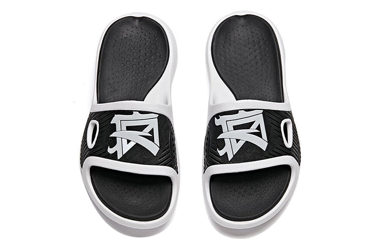 ANTA Slippers 'White Black' 112131801-3