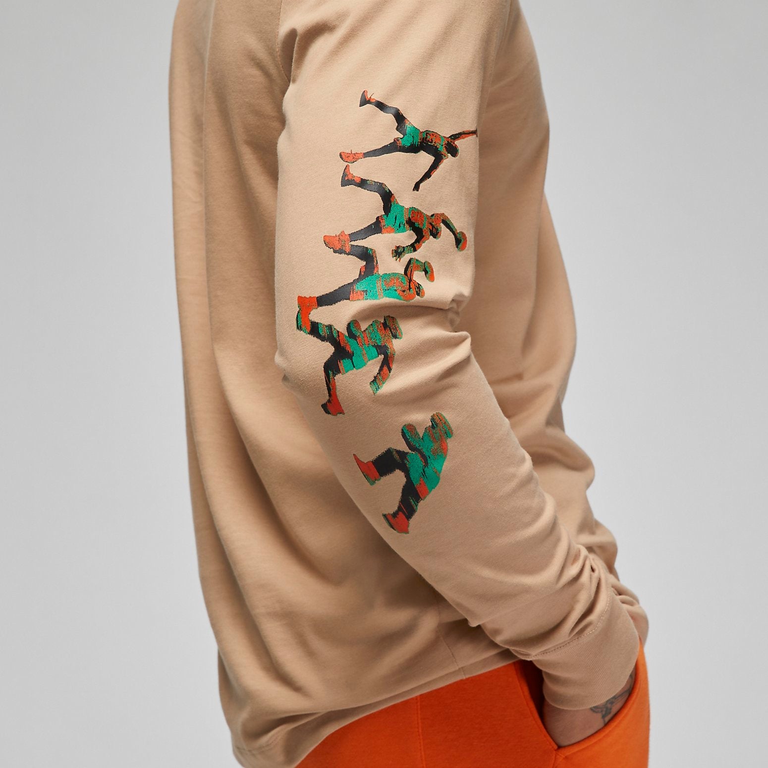 Air Jordan Brand Long-Sleeve T-Shirt 'Khaki' FB7455-200