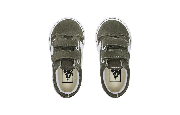 Vans Old Skool V Toddles/Infants Green VN0A38JN0FI