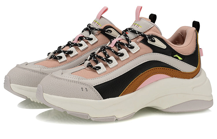 (WMNS) Li-Ning Aurora WindWalker 'Grey Brown' AGCP298-3