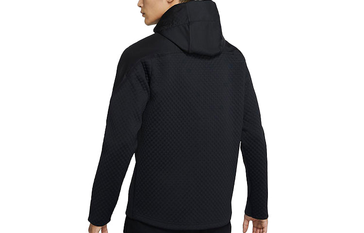 Men's Nike Therma Training Hooded Jacket Black CU7367-010