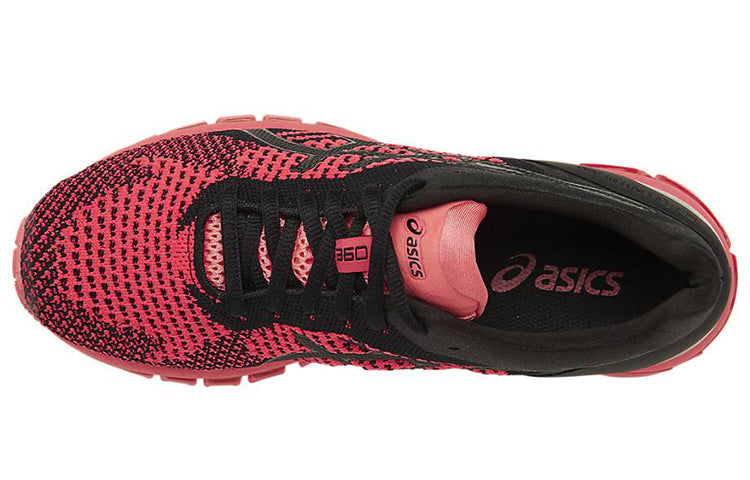 (WMNS) ASICS Gel Quantum 360 Knit Black/Red T778N-7690