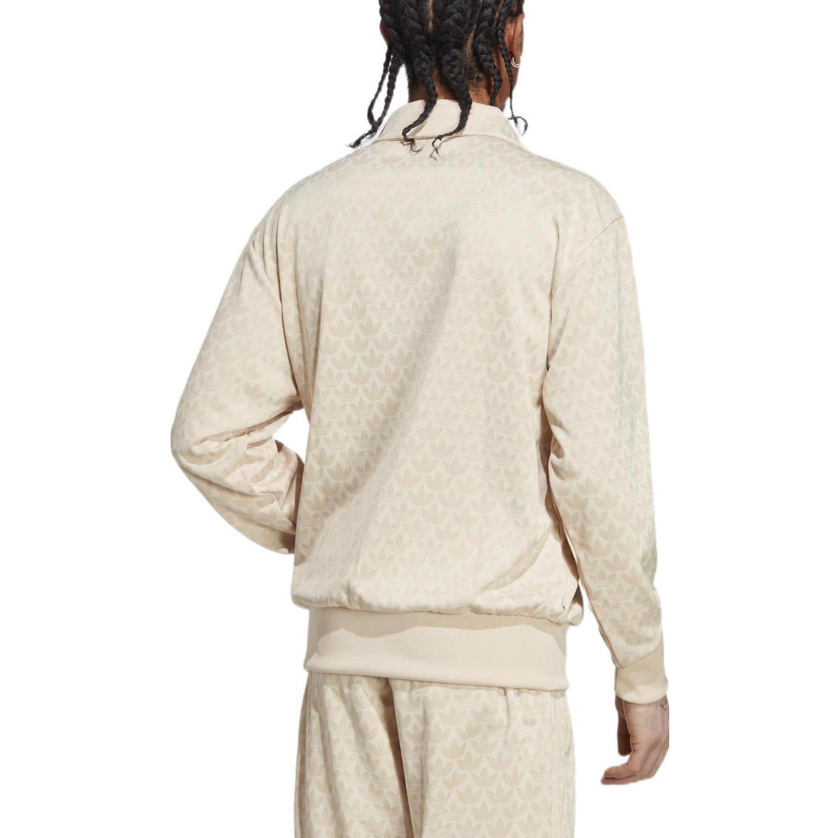 adidas Graphic Monogram Track Jacket Asia Sizing 'Sand Strata' HZ4154