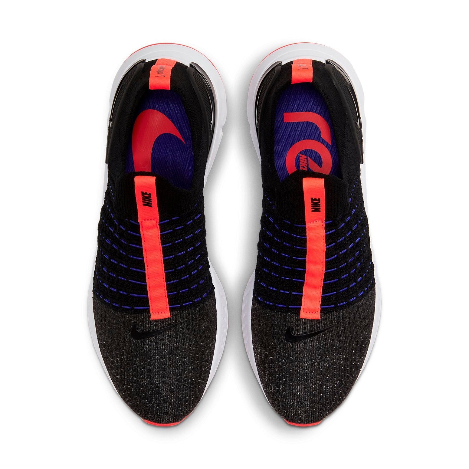 Nike React Phantom Run Flyknit 2 'Black Bright Crimson' DD8352-001