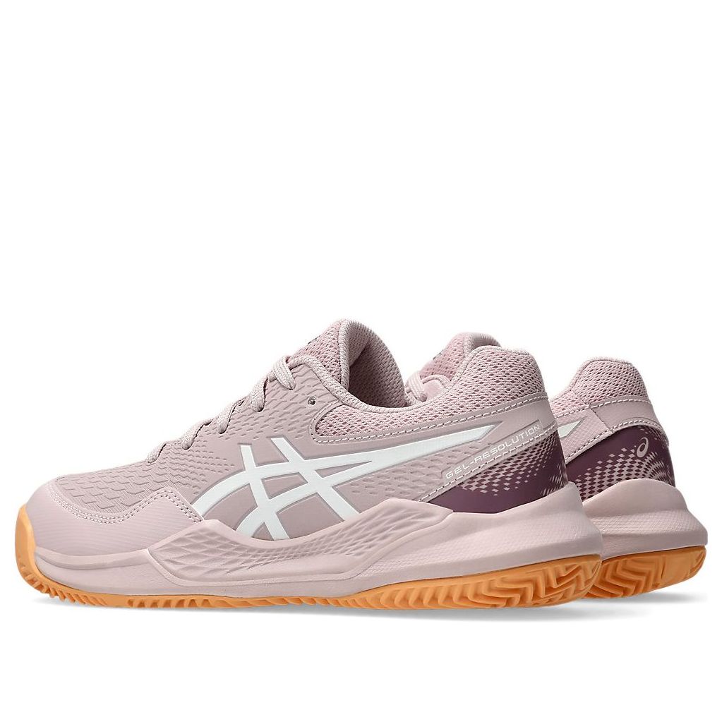 (GS) ASICS Gel-Resolution 9 Clay 'Watershed Rose White' 1044A068-701