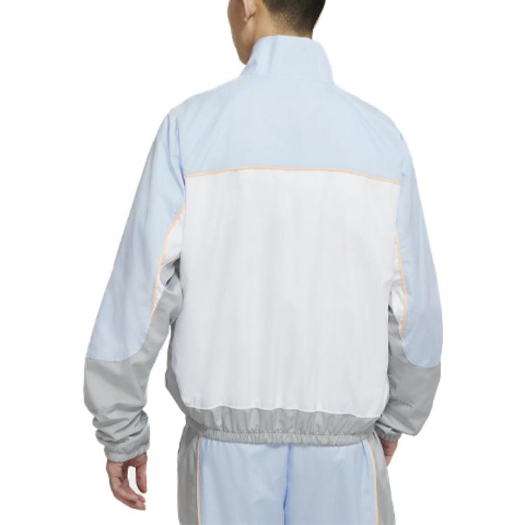 Nike Throwback Men's Basketball Jacket Blue CV1932-407