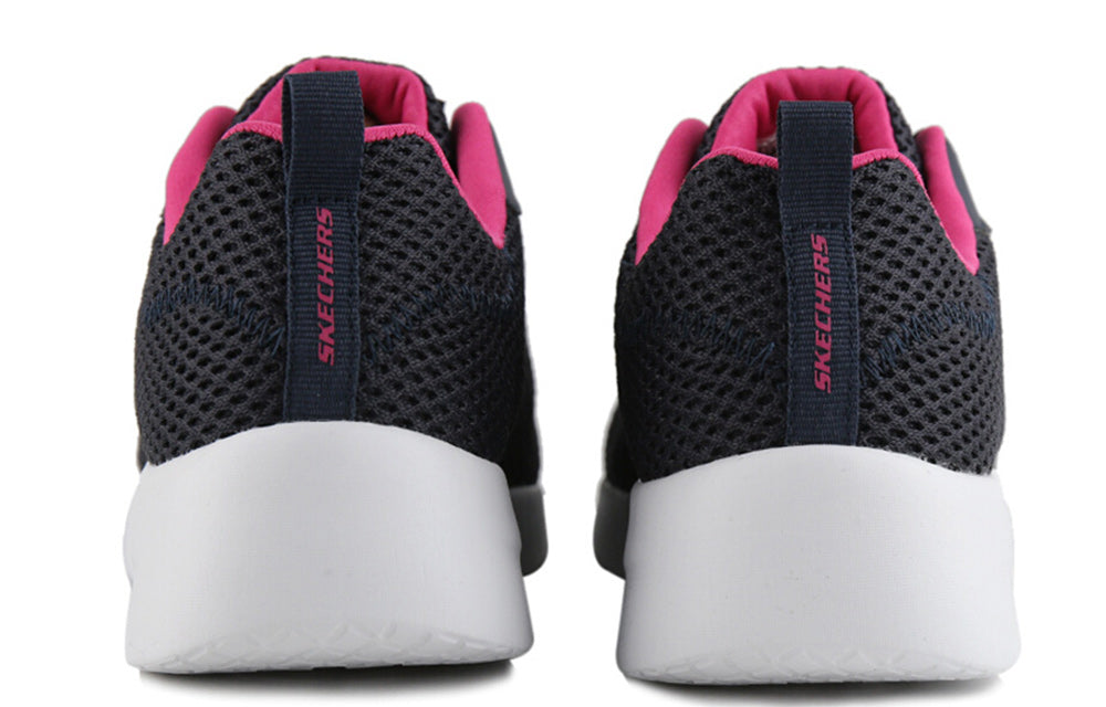 (WMNS) Skechers Low-Top Blue 66666177-NVHP