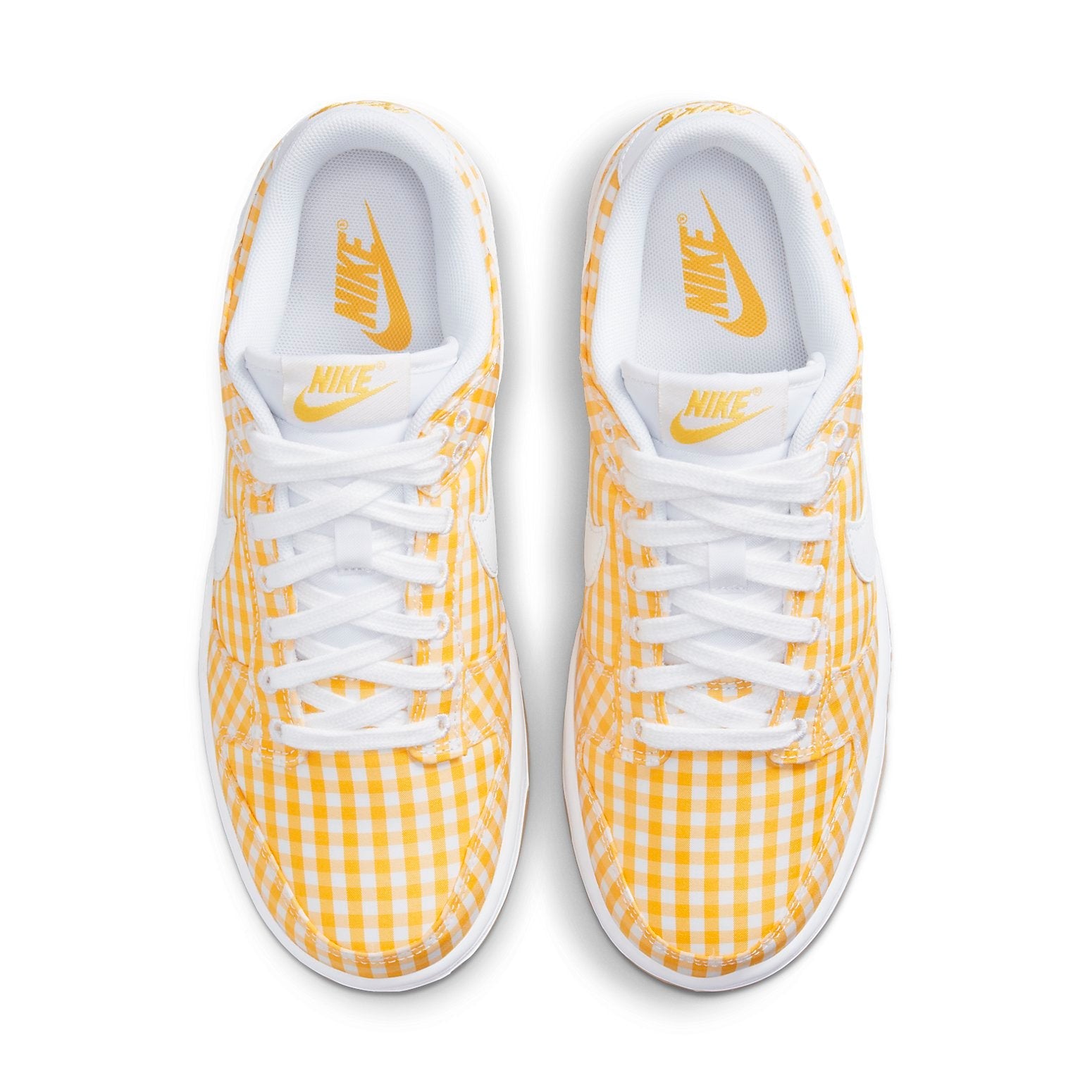 (WMNS) Nike Dunk Low 'Yellow Gingham' DZ2777-700