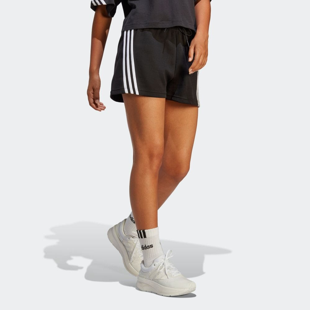 (WMNS) adidas Future Icons 3-Stripes Shorts 'Black' HT4712