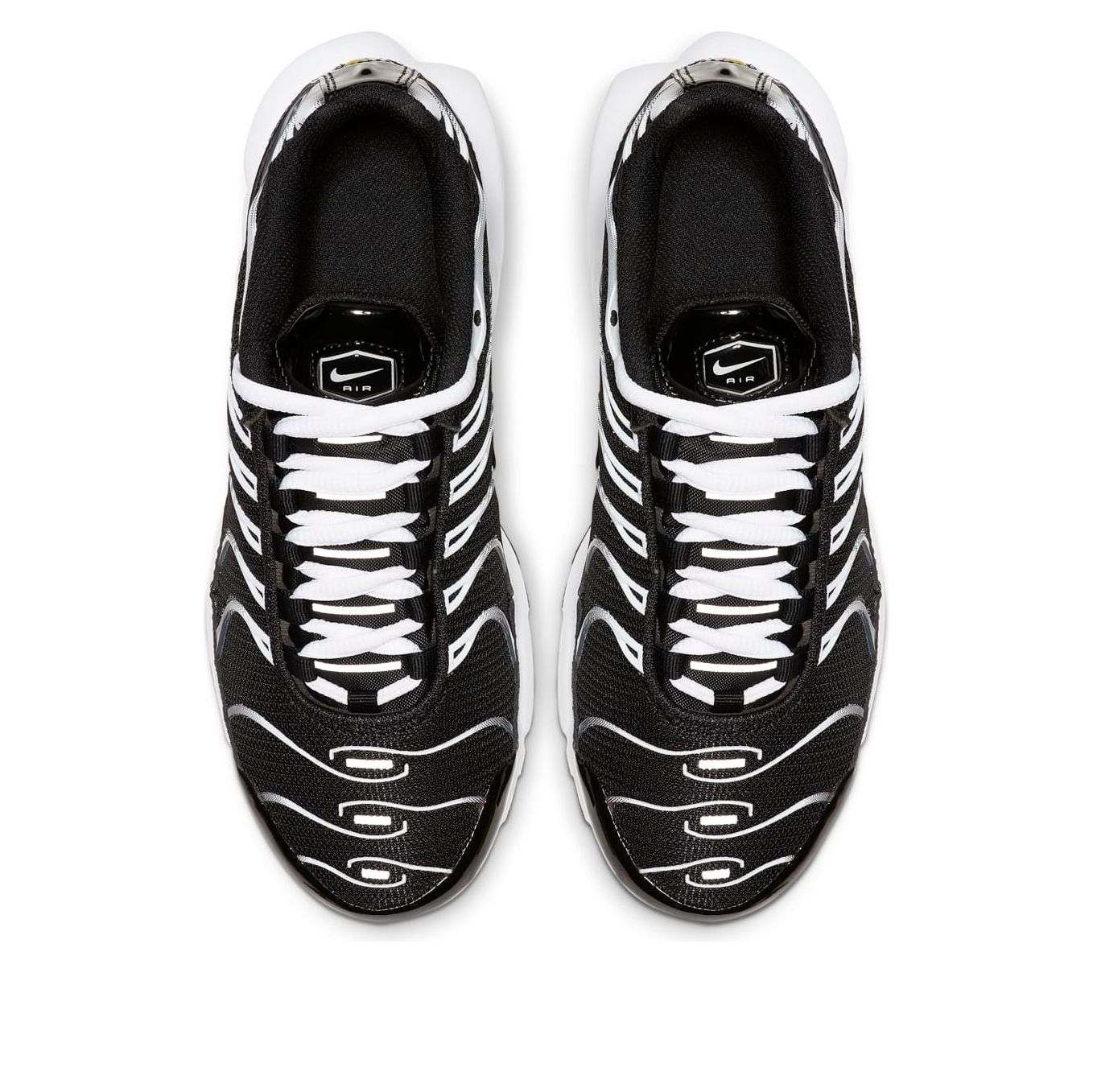 (GS) Nike Air Max Plus 'Black White' AR1852-006