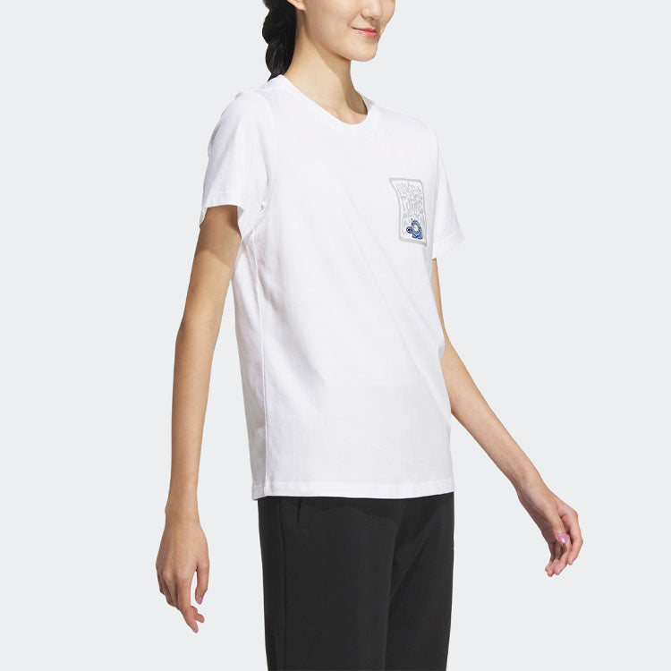 (WMNS) adidas Cesp T-Shirts 'White' IK6027