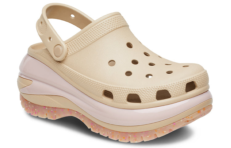(WMNS) Crocs Classic Mega Crush Clog 'Chai Multi' 207988-2ZM