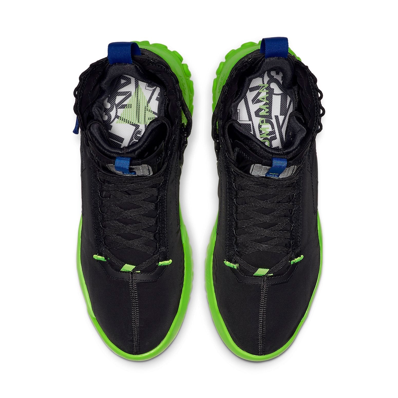 Air Jordan Proto React 'Black Electric Green' BV1654-004