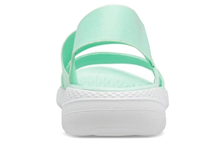 (WMNS) Crocs LiteRide Sandals Mint Green 206081-3TP