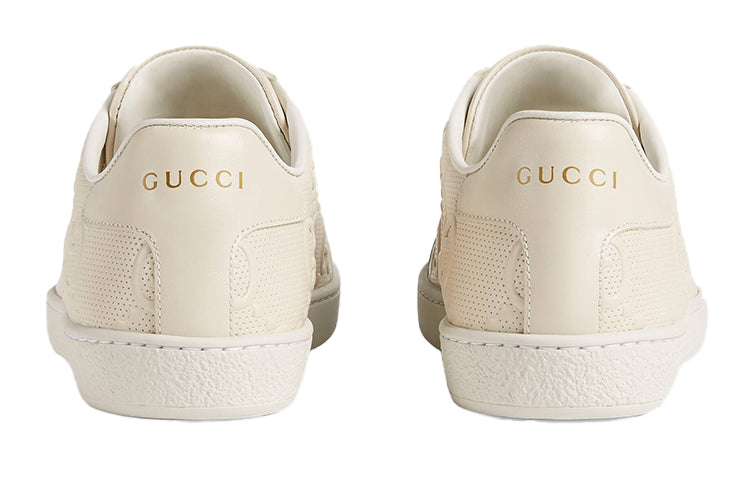 (WMNS) Gucci Ace Series GG 'White' 660135-1XK10-9022