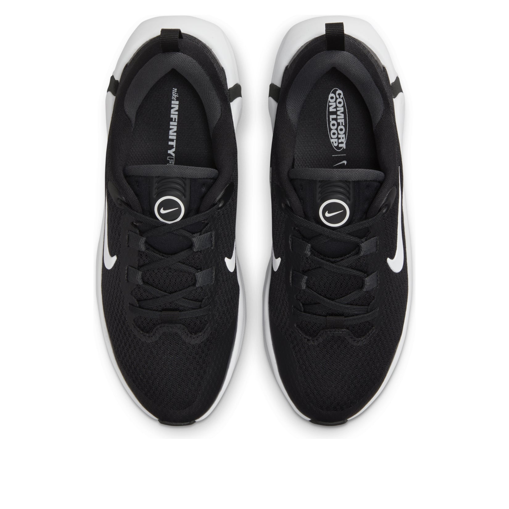 (GS) Nike KIDFINITY Running Shoes 'Black White' FD6058-002