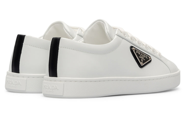 (WMNS) PRADA Leather Sneakers 'White' 1E941M_3F0E_F0964