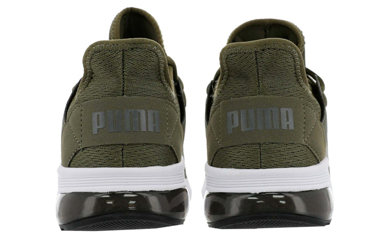 PUMA Electron Street Mesh SoftFoam Running Shoes Olive 369124-09