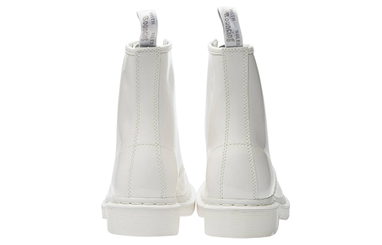 (WMNS) Dr. Martens 1460 Mono Martin Boots White 26728100