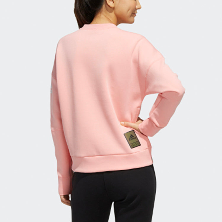 (WMNS) adidas Sports Stylish Pullover Pink FM9297