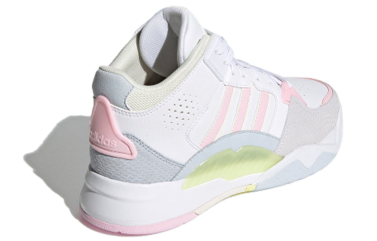 (WMNS) adidas Neo 5th Quarter 'White Pink Yellow' FY6640