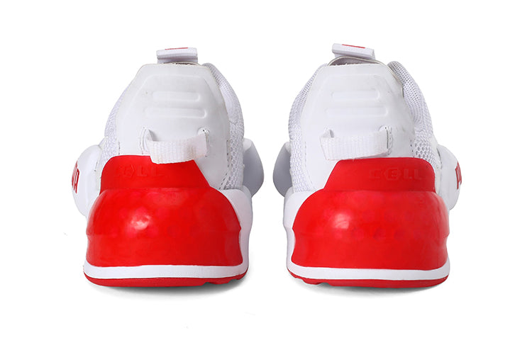 (GS) PUMA Cell Phase Low Top Running Shoes Red/White 192830-03
